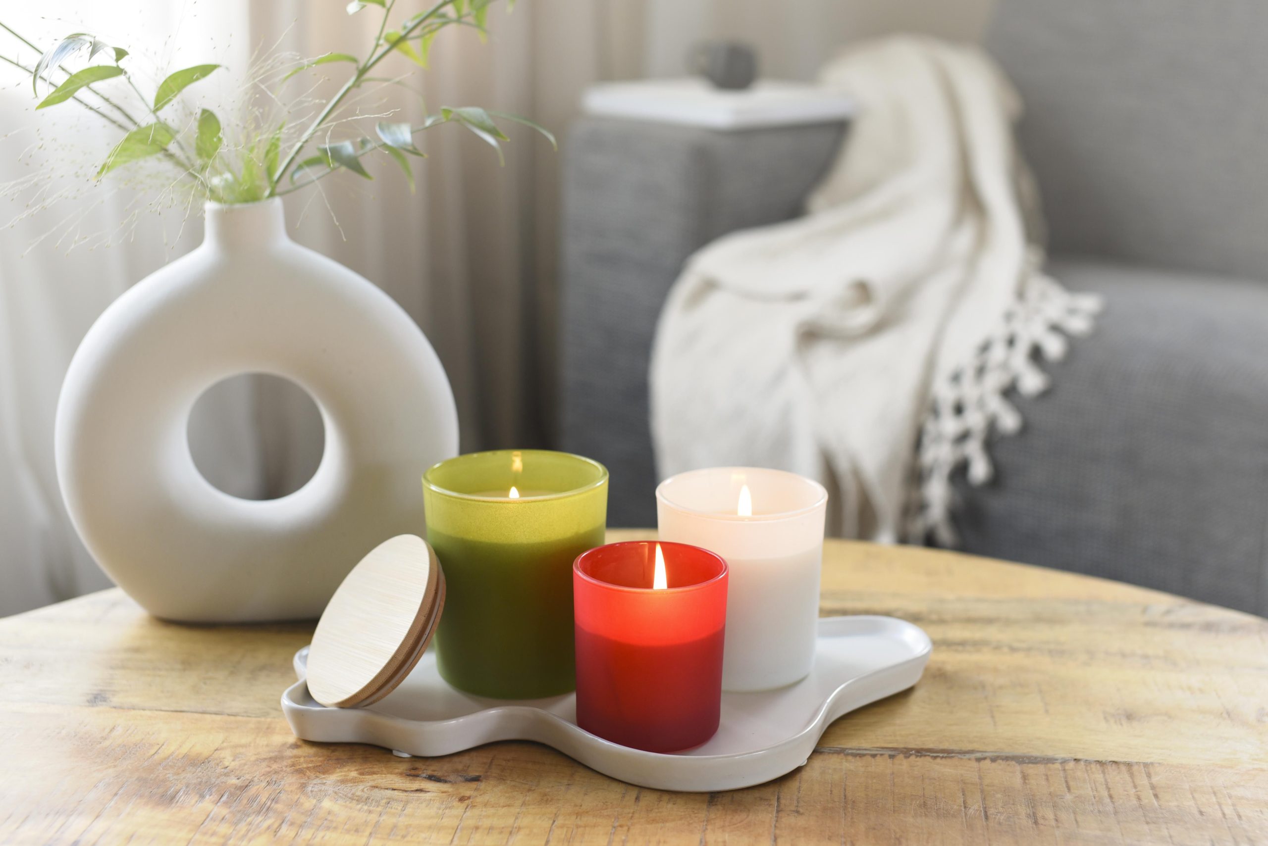 Bougie dans un contenant en verre Lucas – Image 9
