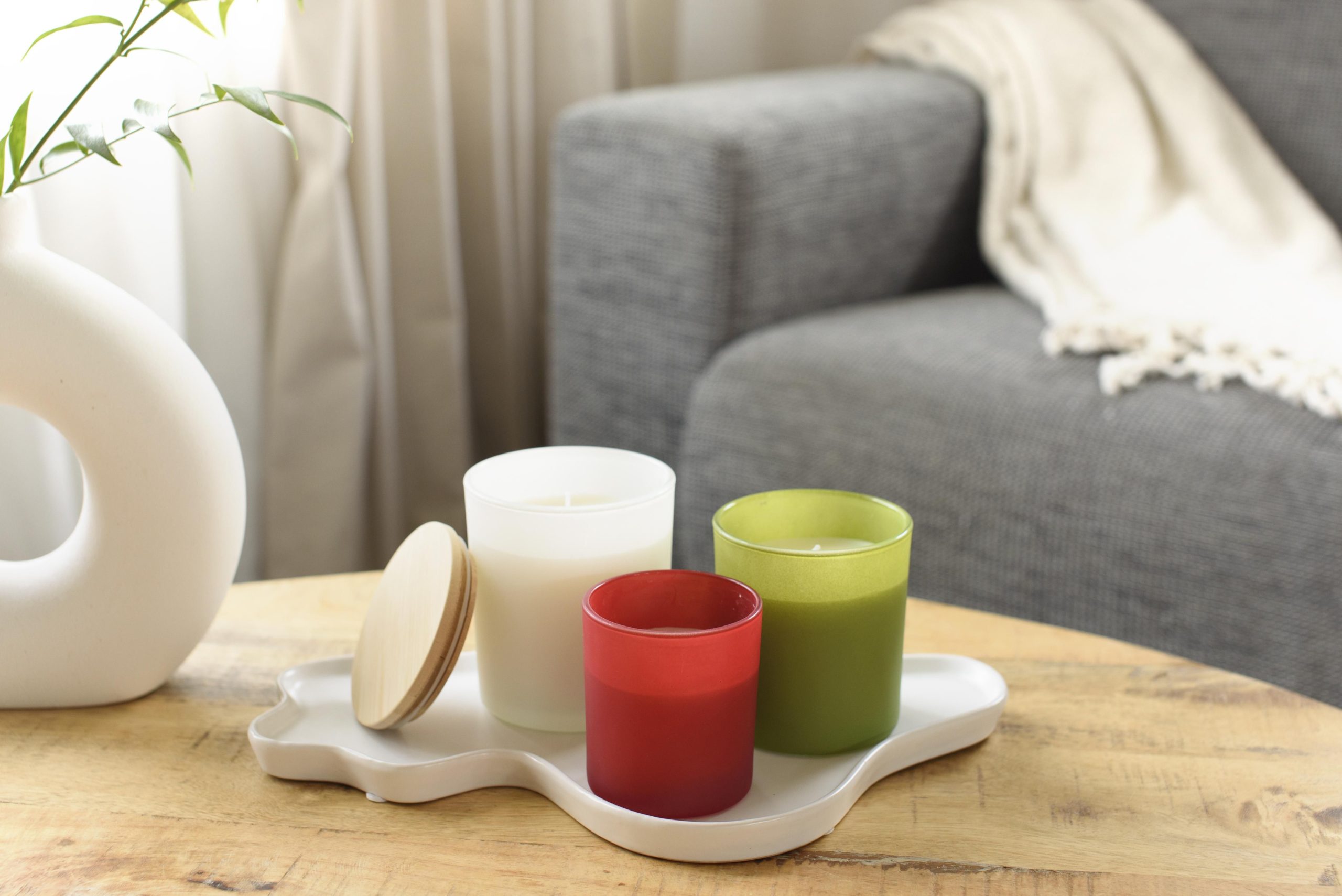 Bougie dans un contenant en verre Josiah – Image 7