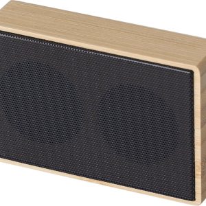 Enceinte sans fil en bambou Fox