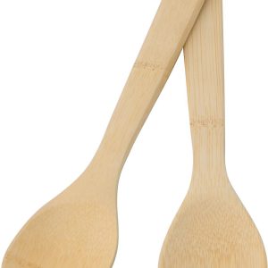 Lot de 2 couverts à salade en bambou Charlotte