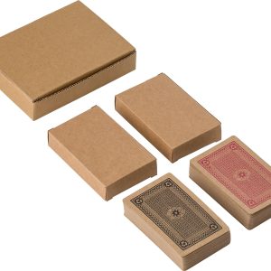 Set de 2 jeux de cartes en carton recyclé Arwen