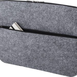 Pochette porte-ordinateur en feutre rPET Emilia