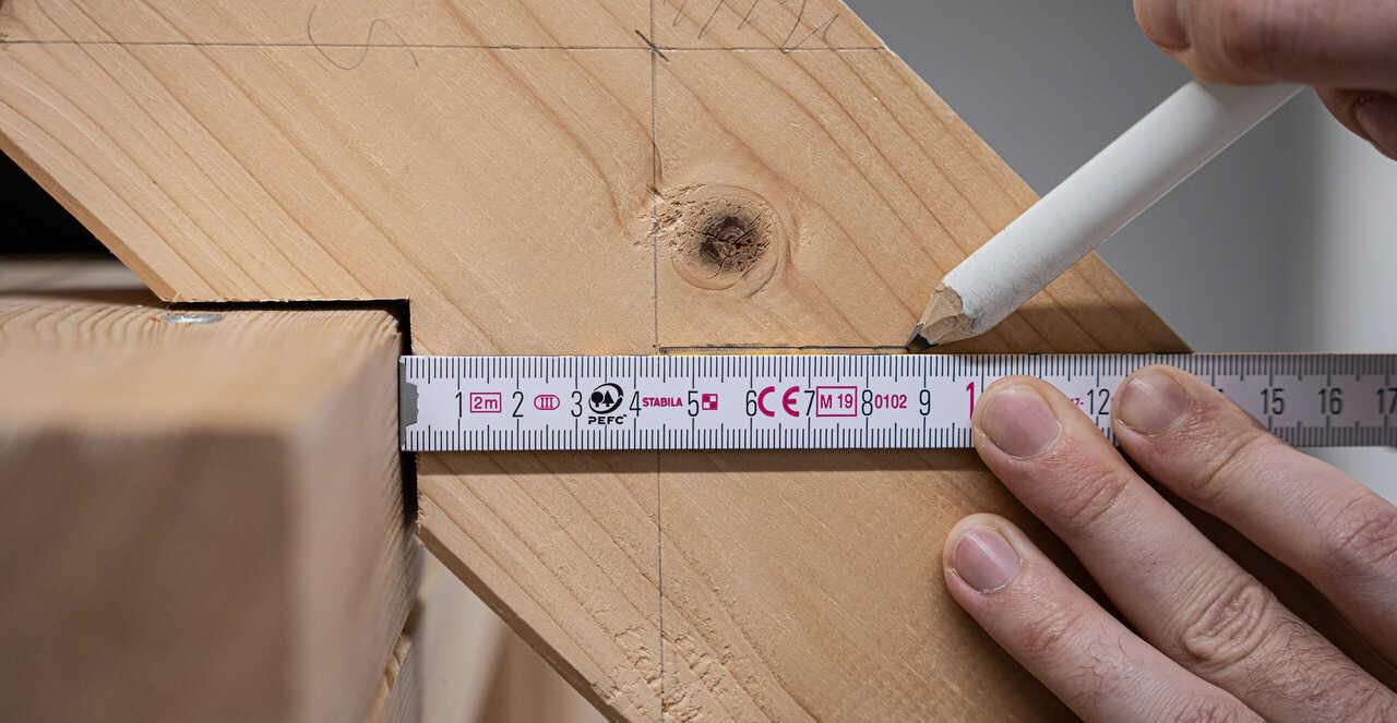 Mètre pliant Stabila en bois de 2 m Jessica 400 Série – Image 8