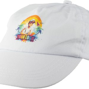 Casquette en coton 5 panneaux Lisa