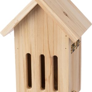 Hôtel à papillons en bois de pin Anita