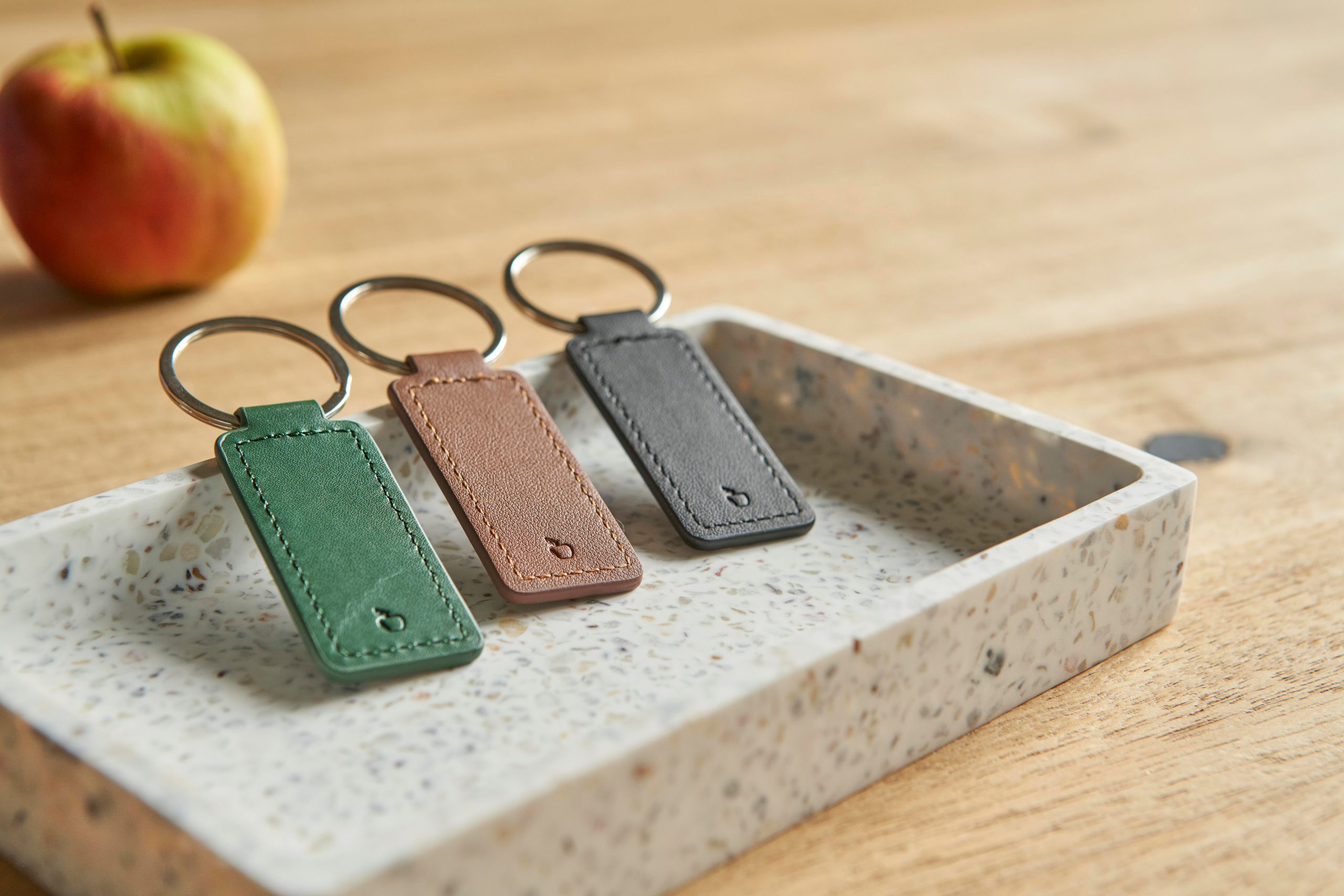 Porte-clés Sabrina | Cuir de pomme et simili-cuir – Image 4