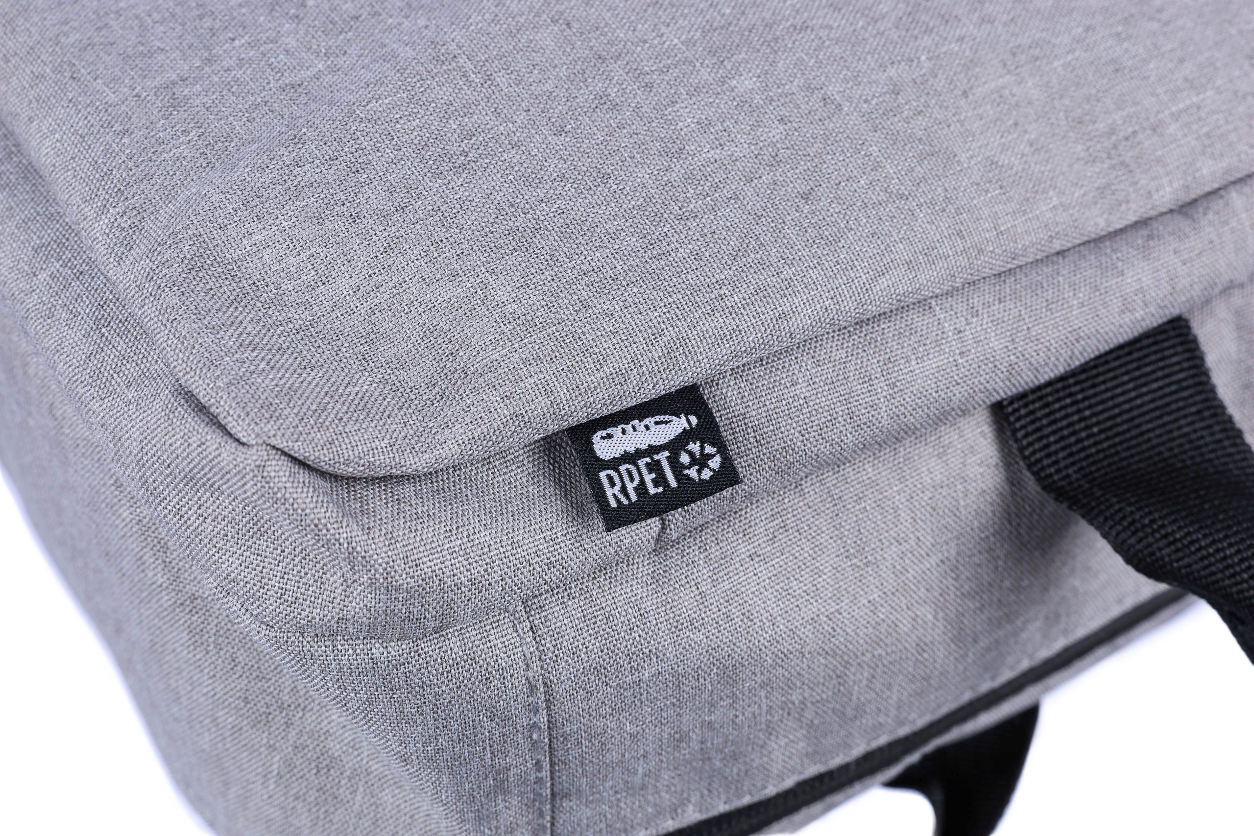 Sac à dos porte-ordinateur de 15'' en polyester rPET 300D Mallory – Image 11