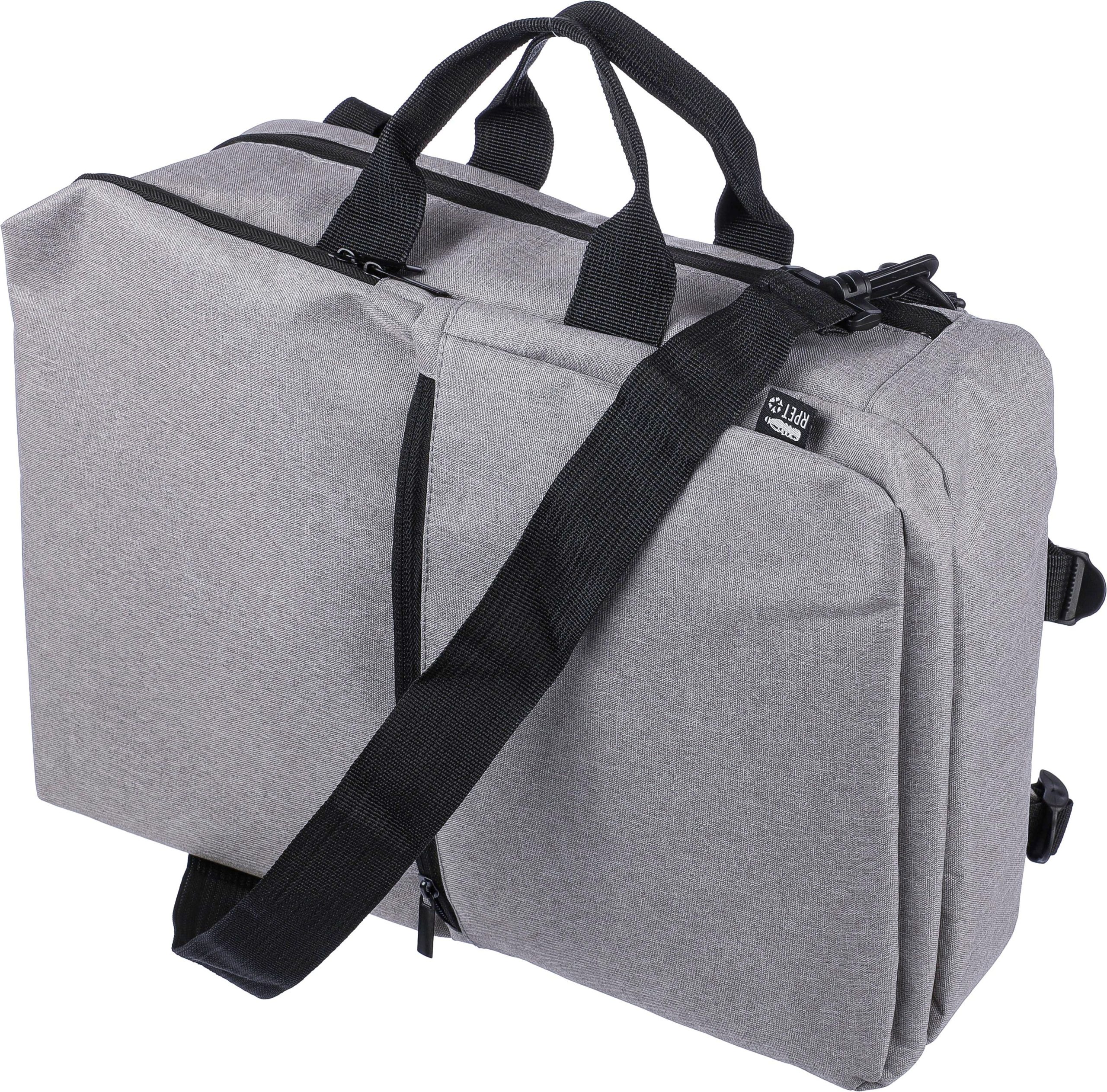 Sac à dos porte-ordinateur de 15'' en polyester rPET 300D Mallory – Image 3