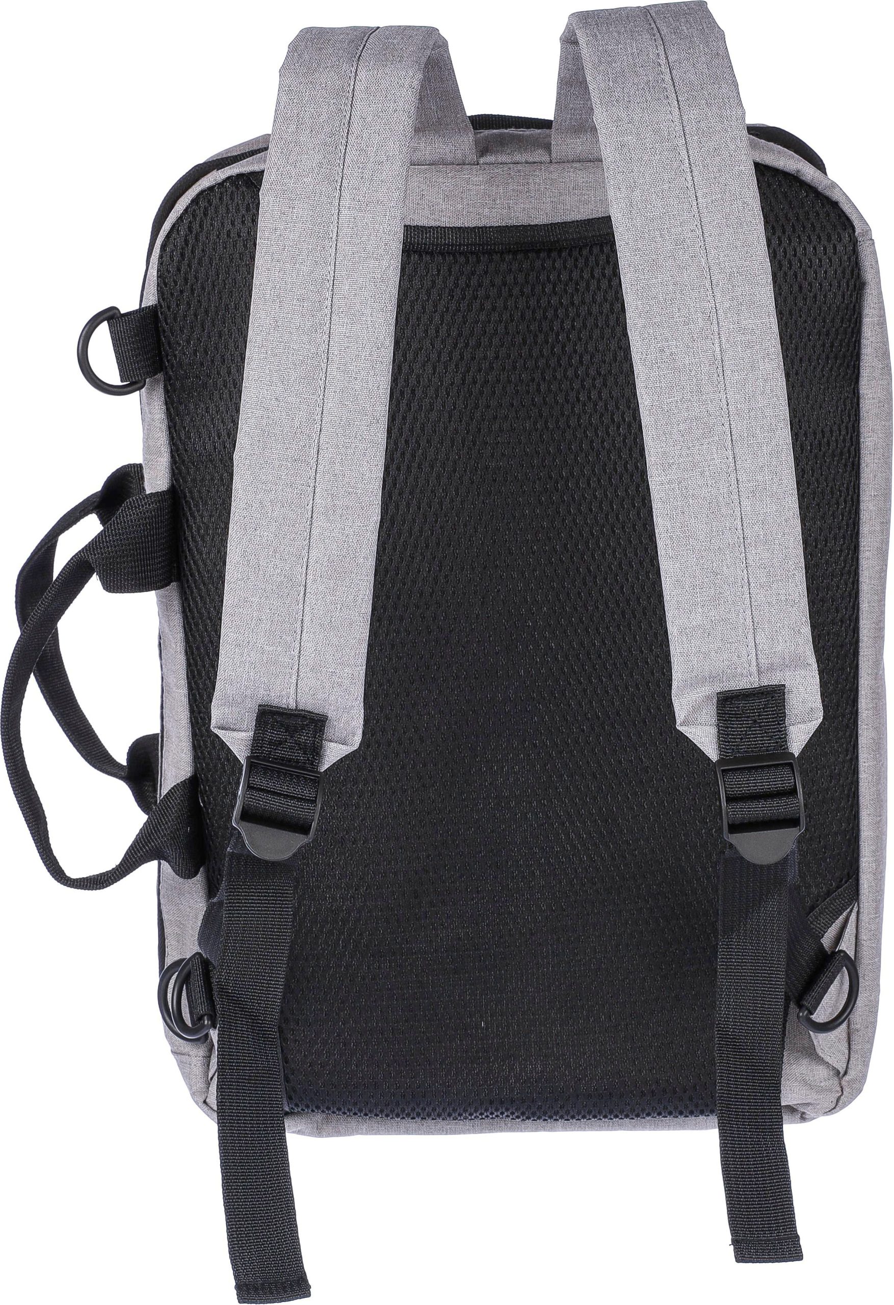 Sac à dos porte-ordinateur de 15'' en polyester rPET 300D Mallory – Image 5