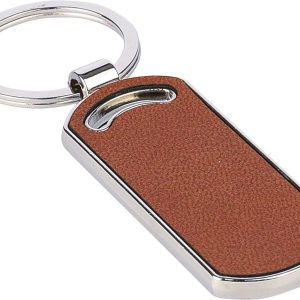 Porte-clé en cuir recyclé Jill