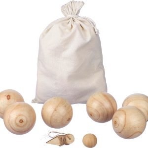 Ensemble de jeu de boules en bois Quillian