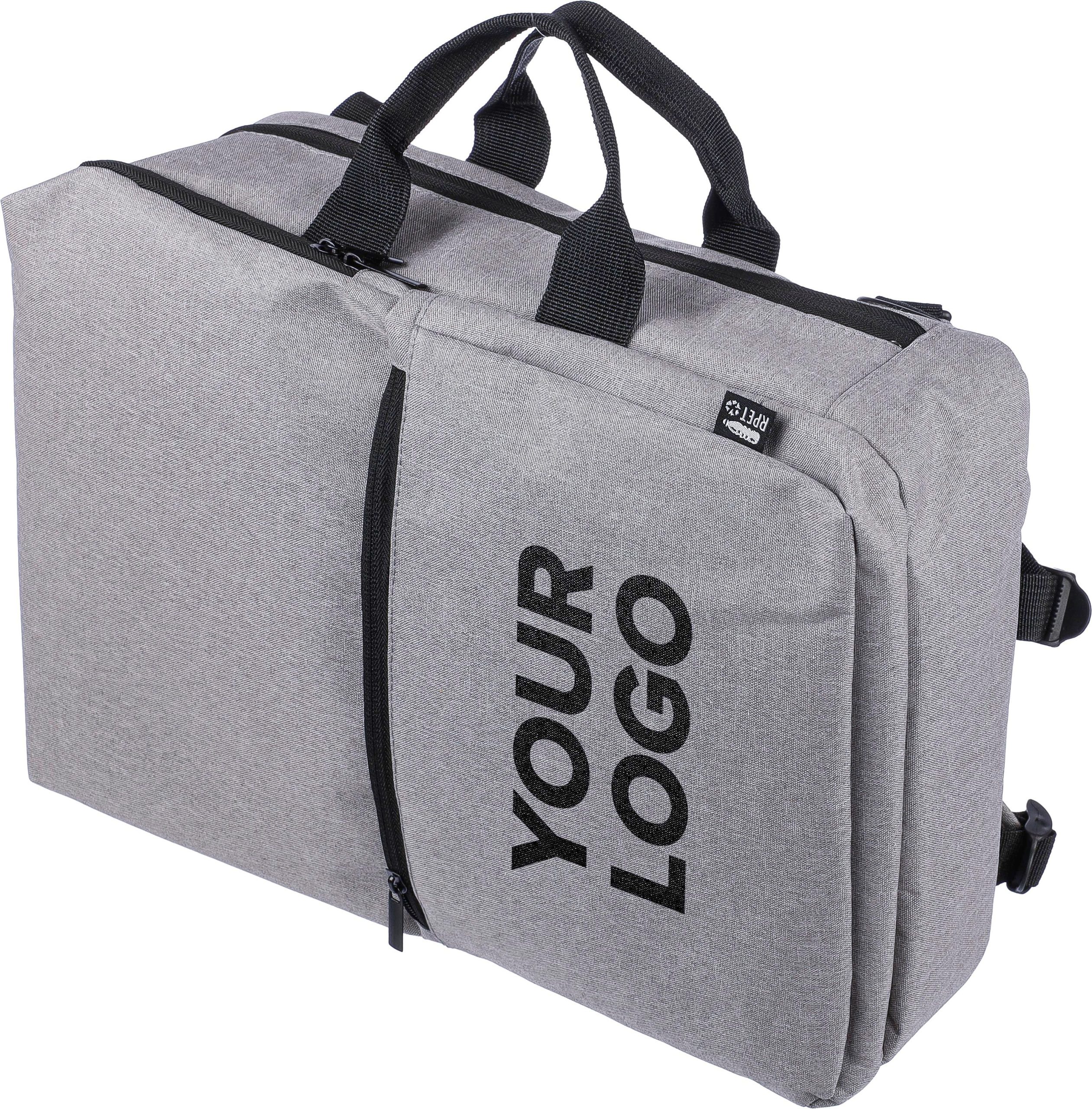 Sac à dos porte-ordinateur de 15'' en polyester rPET 300D Mallory – Image 2