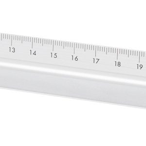 Règle triangulaire en aluminium de 30 cm Tavi