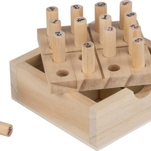 Mini Sudoku en bois de pin Kenza