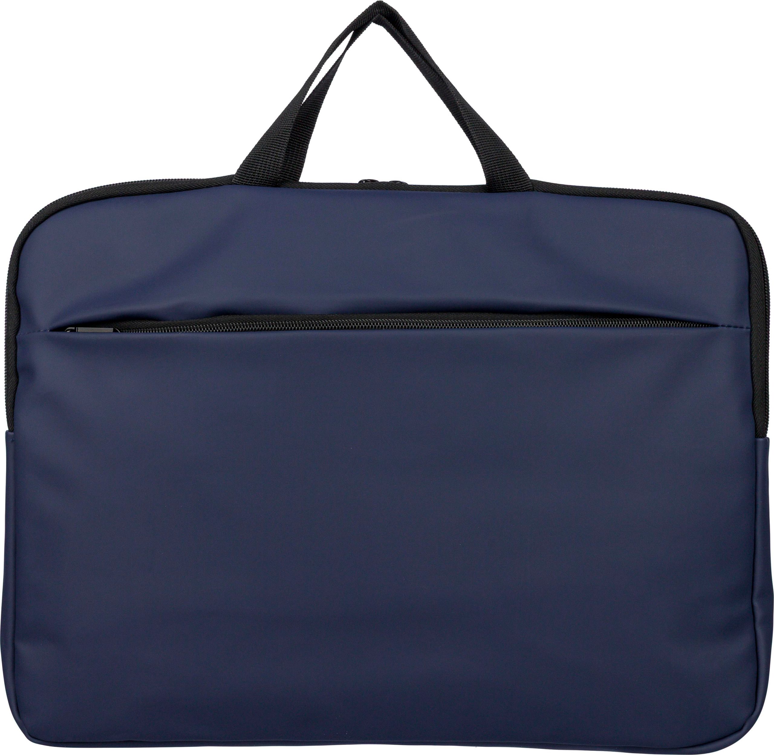 Sacoche pour ordinateur portable en PU recyclé Rafi – Image 6