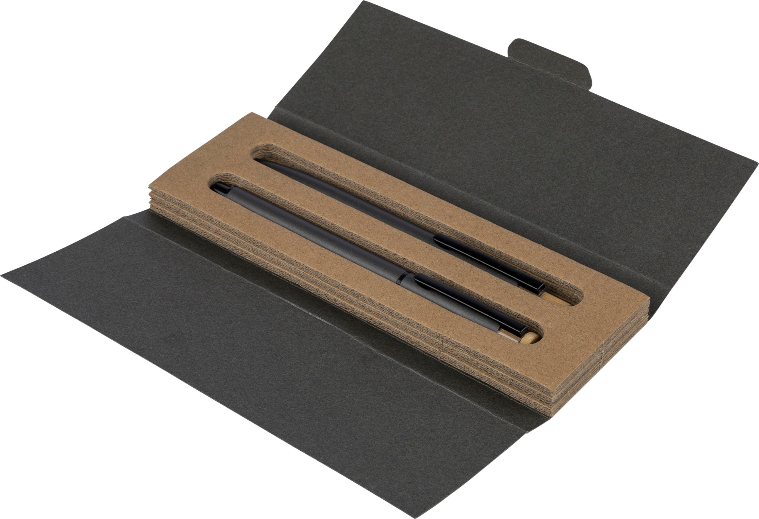 Parure de stylos en aluminium recyclé laqué Ilaria – Image 8