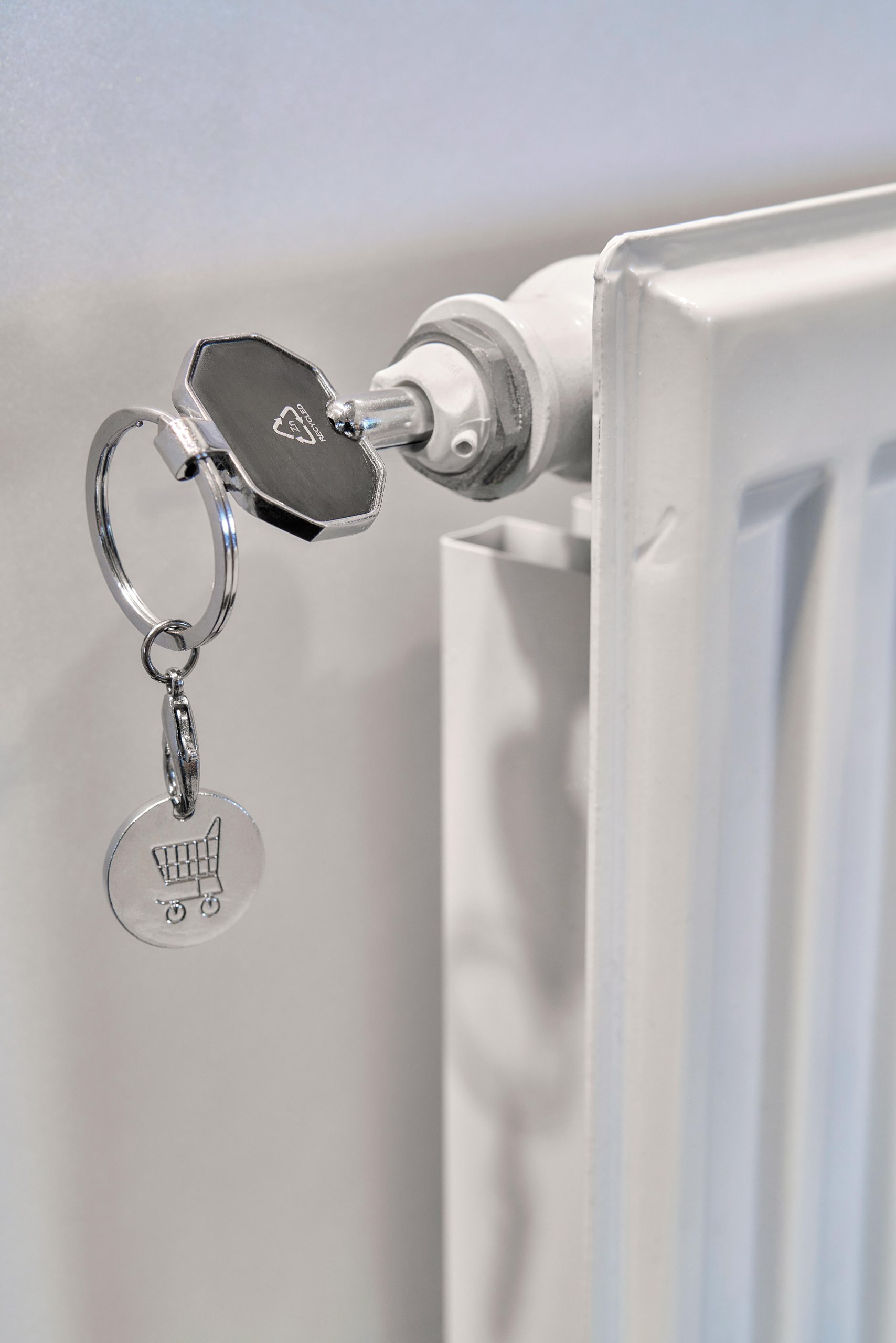 Porte-clés purgeur de radiateur en alliage de zinc recyclé Mara – Image 7