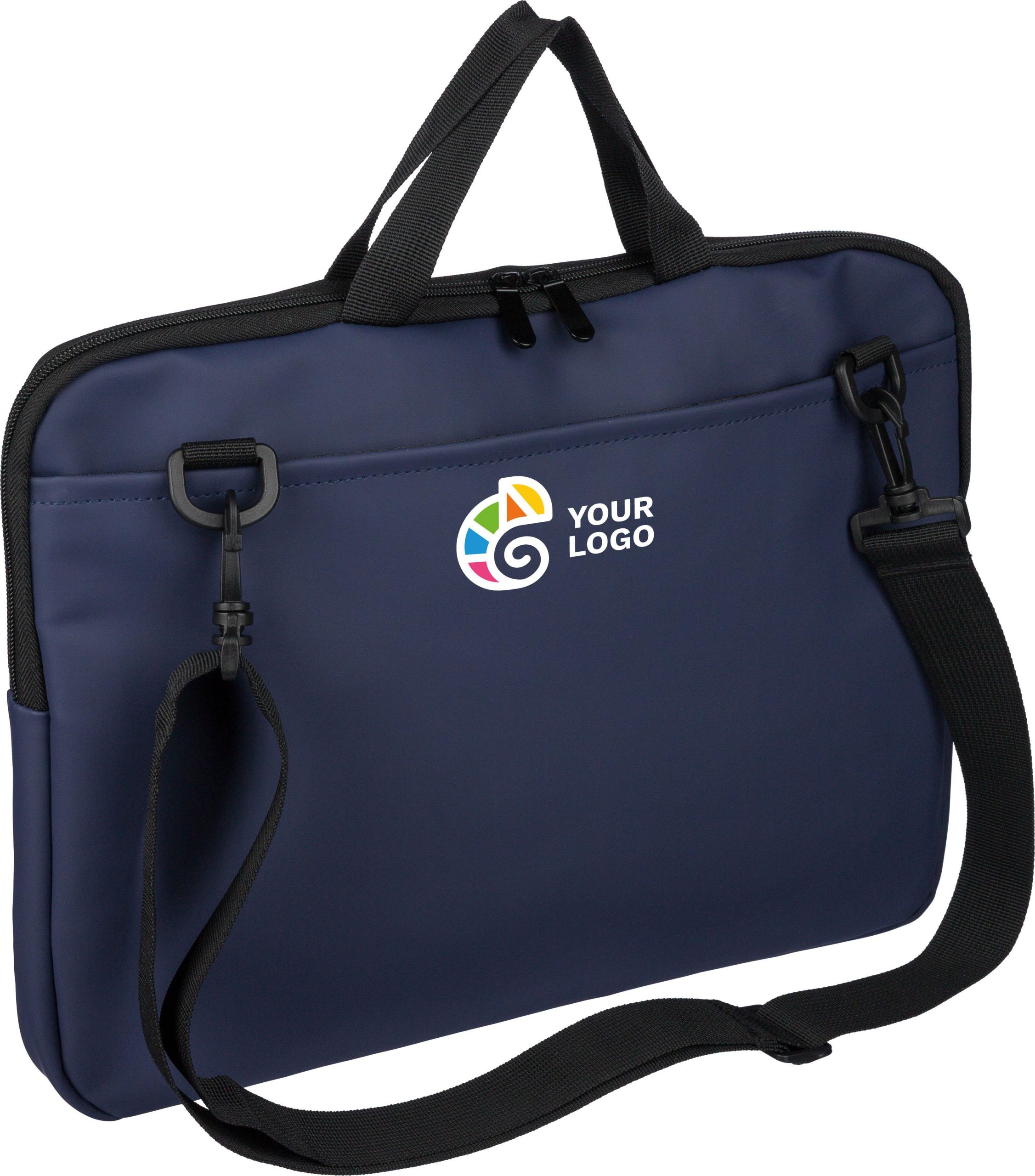Sacoche pour ordinateur portable en PU recyclé Rafi – Image 2
