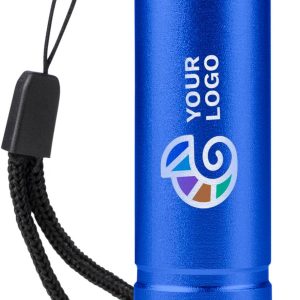 Lampe de poche COB en aluminium recyclé Sami