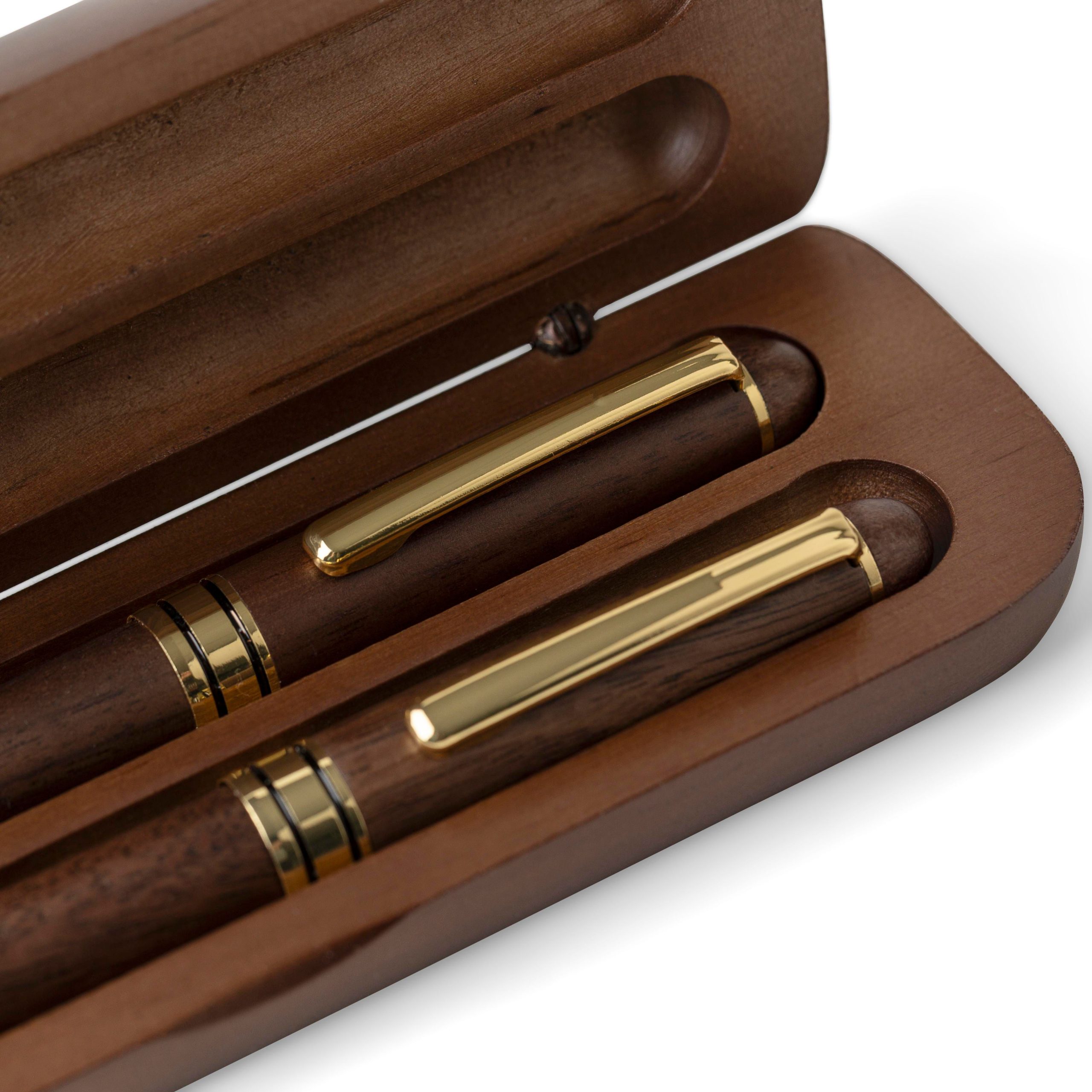 Coffret de stylos en bois de noyer Adelina – Image 8