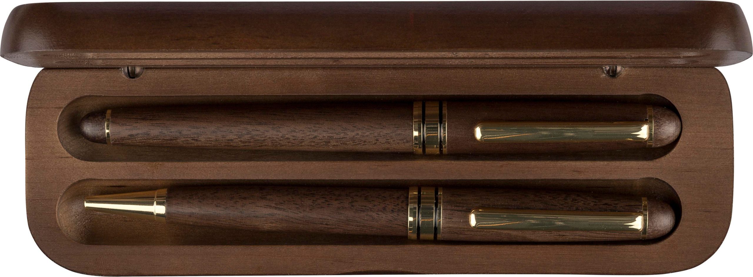 Coffret de stylos en bois de noyer Adelina – Image 5