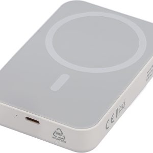 Chargeur sans fil rechargeable en ABS recyclé Meno