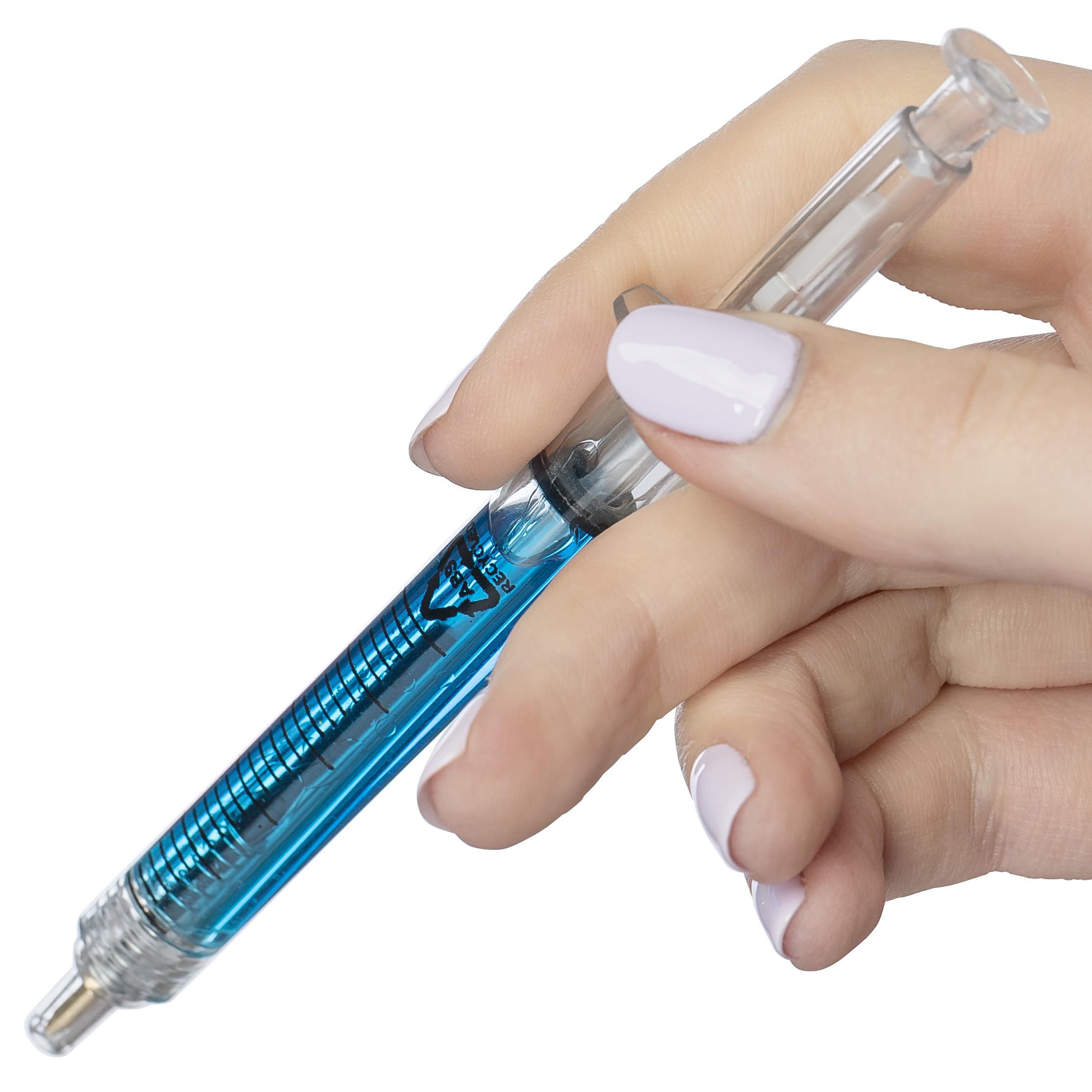 Stylo à bille en forme de seringue Dr. David – Image 3