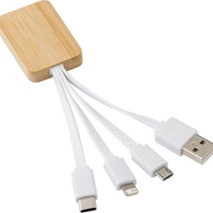 Câble de charge en bambou Brandan