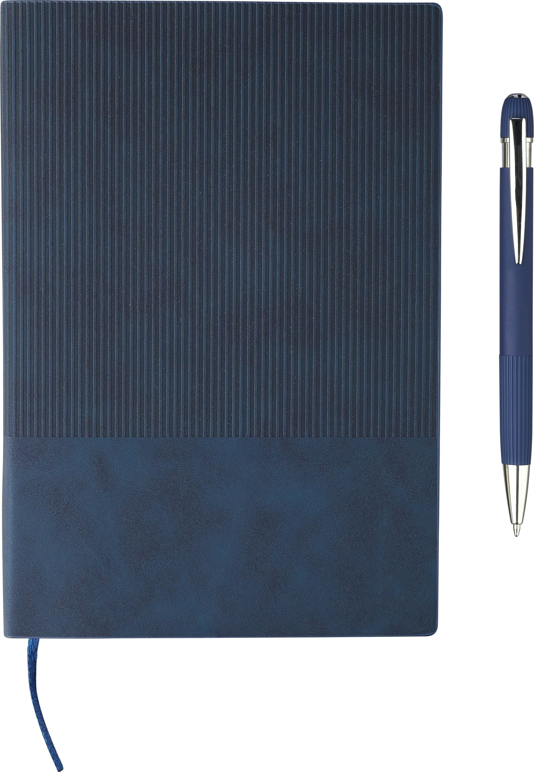 Set carnet Tarek | PU recyclé | A5 | Avec stylo bille – Image 6