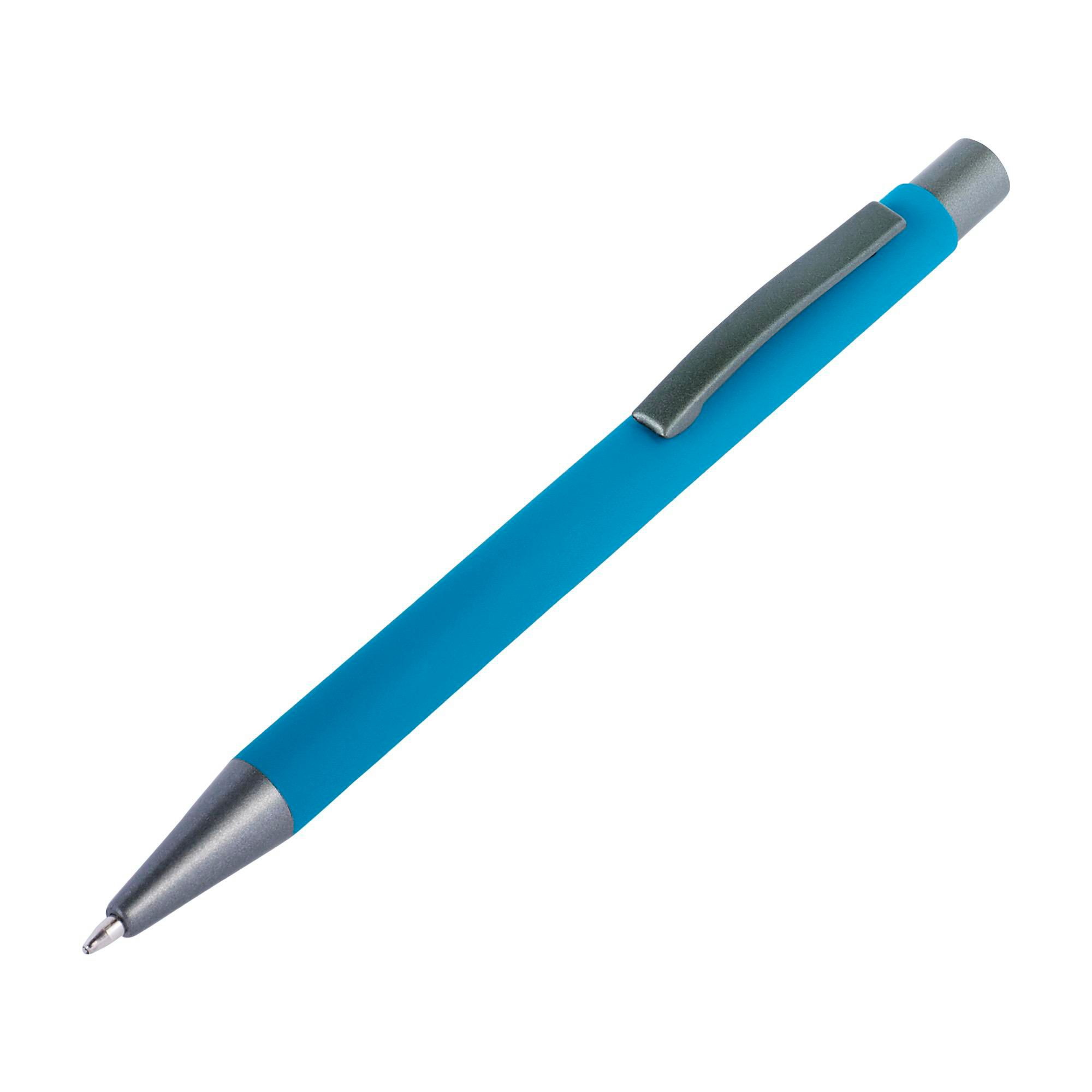 Stylo bille Emmett | Recyclé | Finition caoutchoutée – Image 5