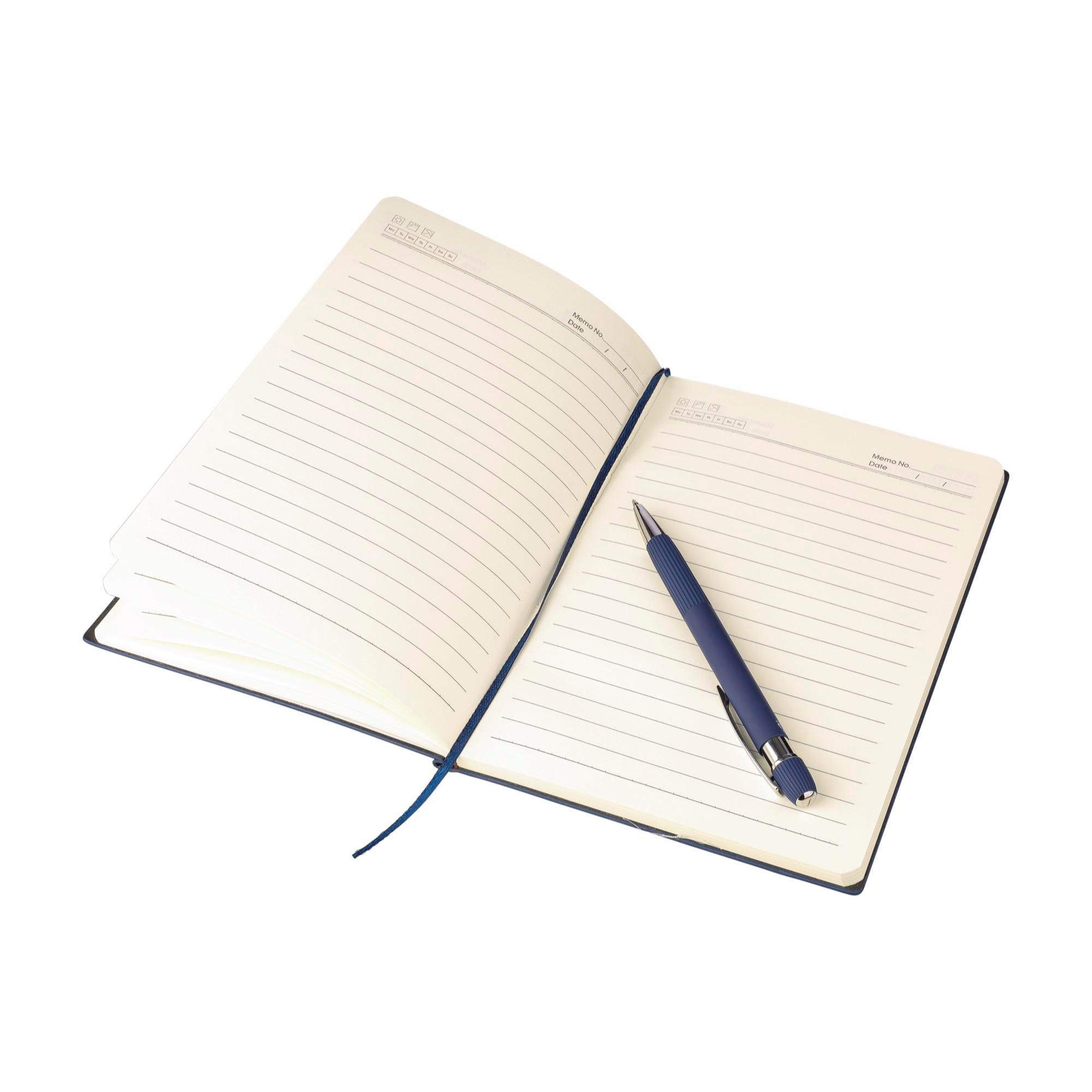 Set carnet Tarek | Simili-cuir | A5 | Avec stylo bille – Image 4
