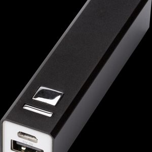 Power Bank en aluminium, 2 600mAh