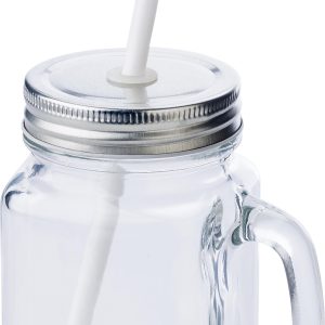 Bocal Mason en verre Sakina