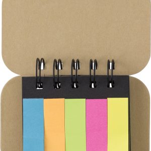 Carnet à spirale avec papiers repositionnables Reya