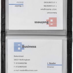 Etui porte-cartes en cuir reconstitué Bethany