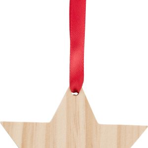 Décoration de Noël en bois Étoile Caspian