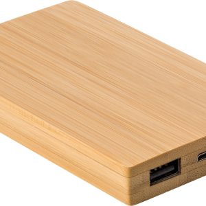 Chargeur en bambou de 4 000mAh Ruby