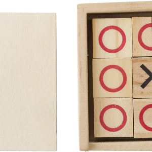 Jeu de morpion en bois Alessio