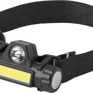 Lampe frontale rechargeable en ABS Mina