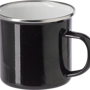 Mug émaillé en acier inoxydable Jamaal