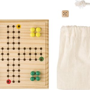 Jeu de petits chevaux en bois Yasir