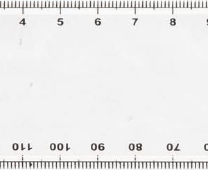 Règle en plastique de 15 cm Ashlyn