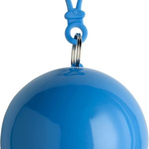 Etui boule contenant un poncho Pippa