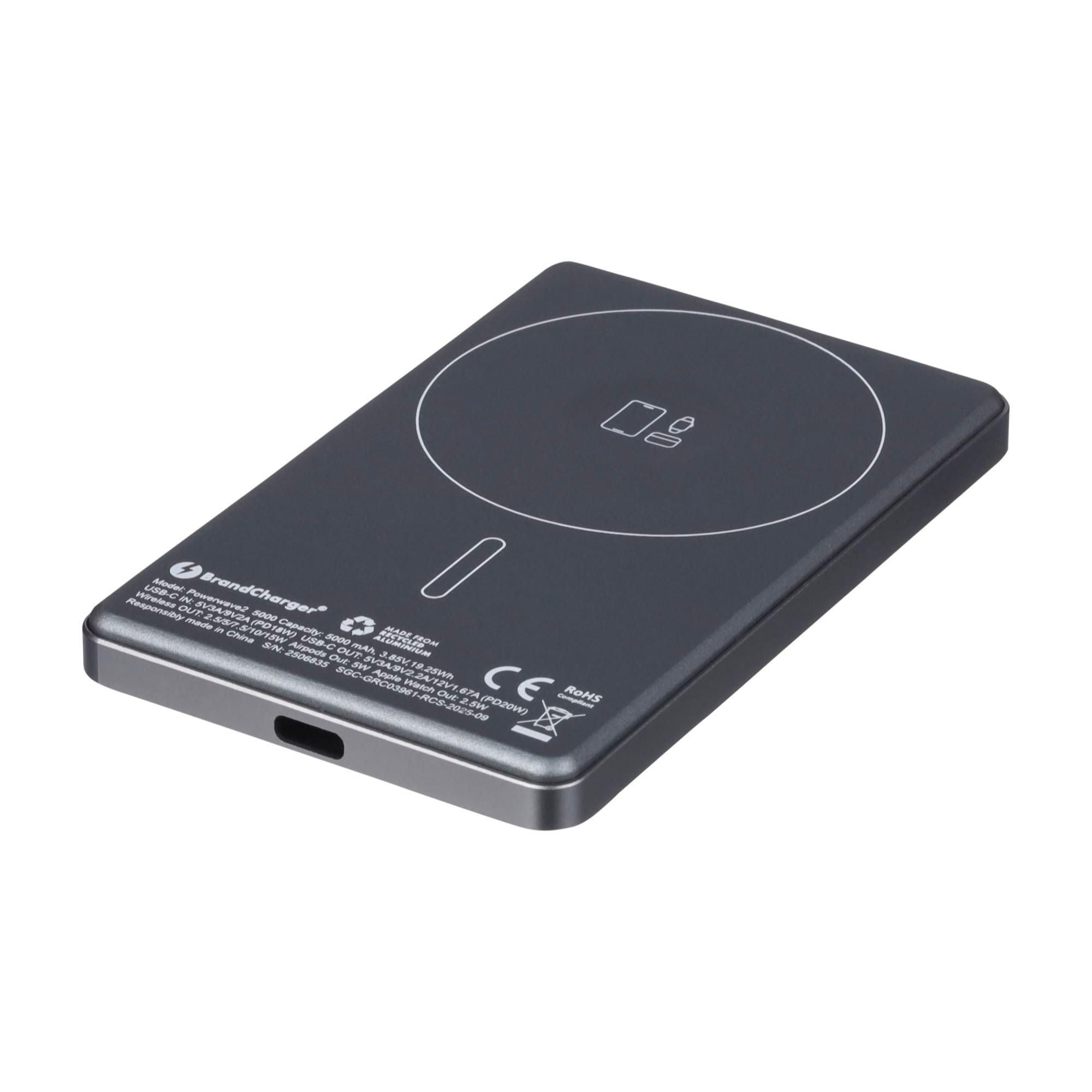 BrandCharger batterie externe Powerwave 2 | Recyclée | 5 000 mAh – Image 3