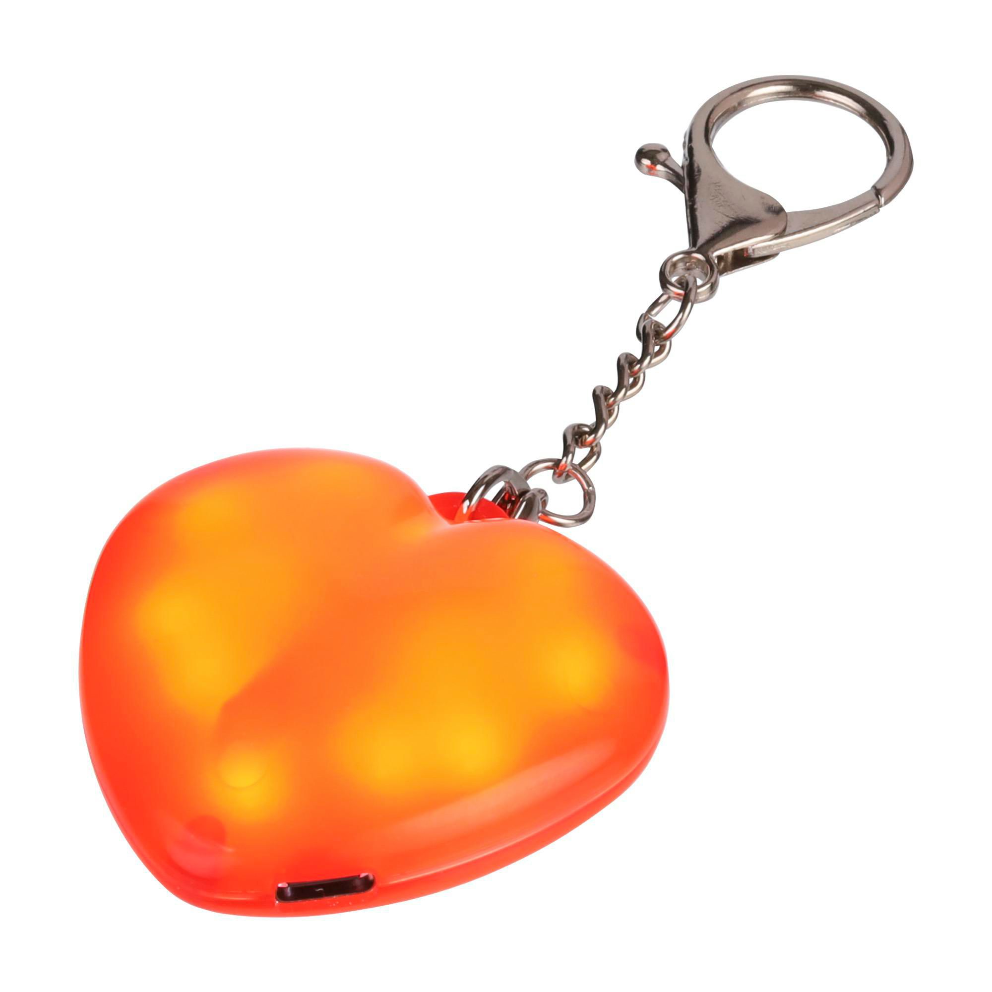 Porte-clés lumineux Gleamo | Forme cœur – Image 3