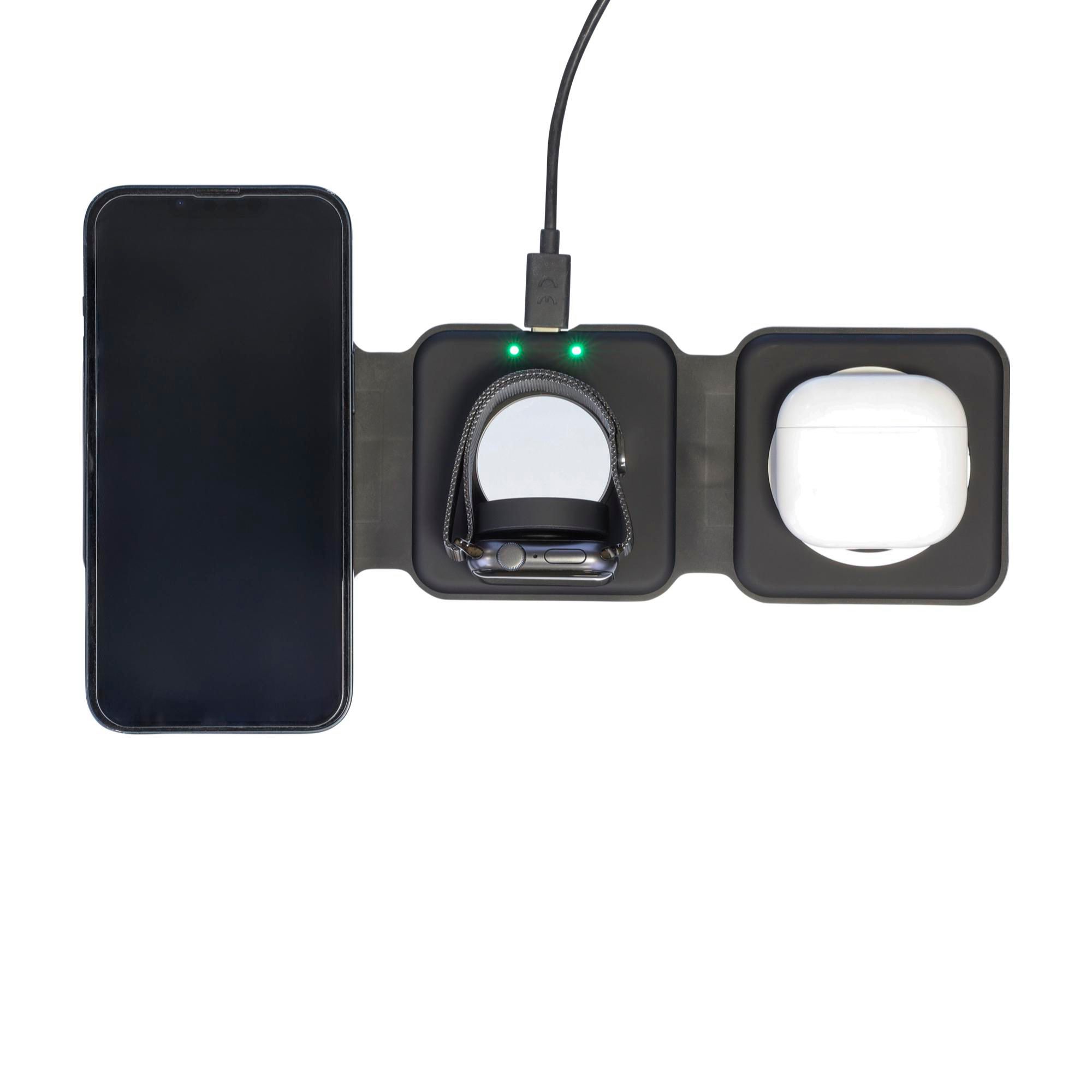 Chargeur sans fil Trigo | Recyclé | 3-en-1 – Image 11