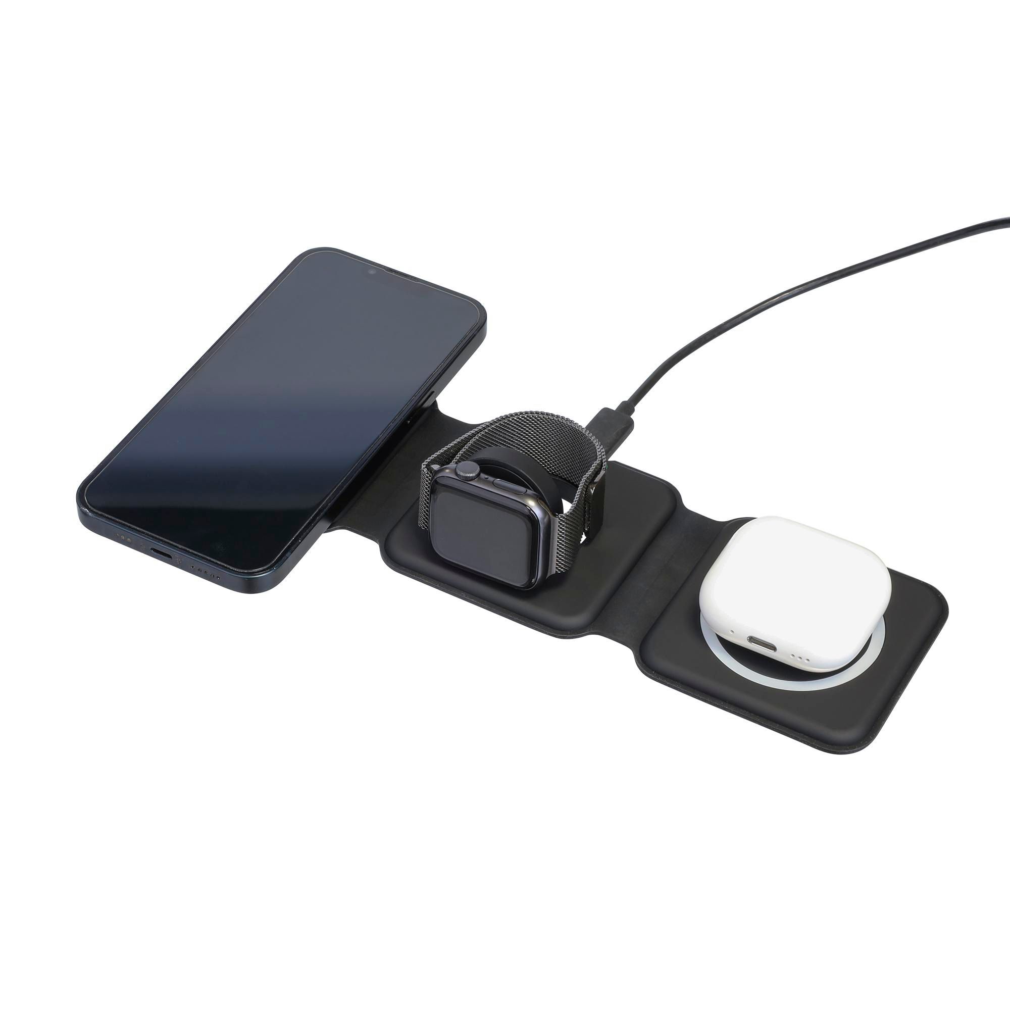 Chargeur sans fil Trigo | Recyclé | 3-en-1 – Image 3