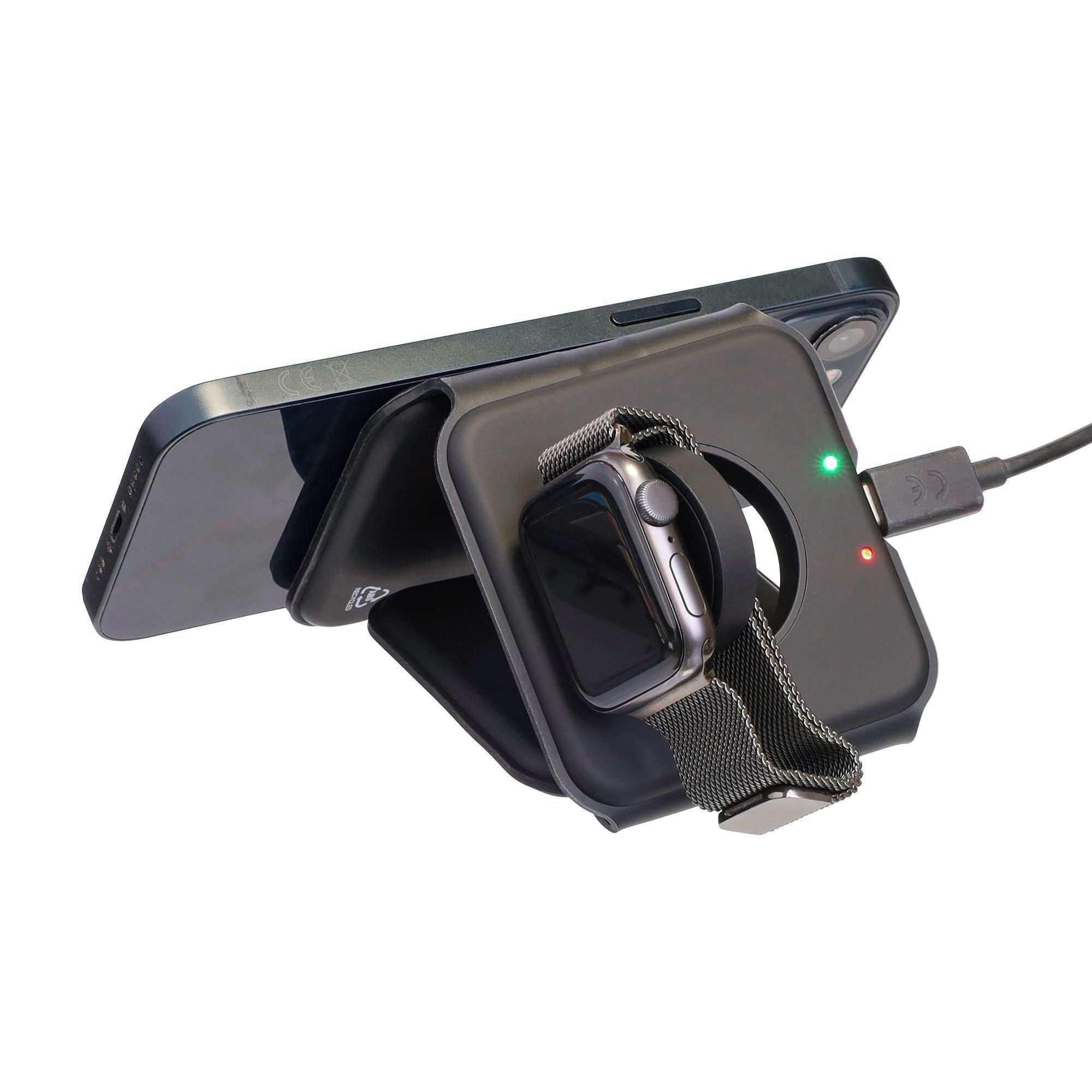 Chargeur sans fil Trigo | Recyclé | 3-en-1 – Image 8
