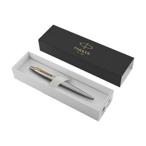 Stylo bille Parker Jotter | Acier recyclé | Encre bleue